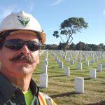 saluting branches volunteer Sean Davis