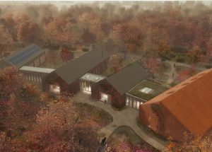 research lab rendering