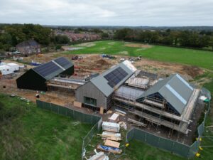 buildings at new Bartlett UK tree research lab