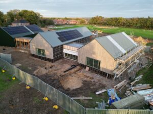 buildings at new Bartlett UK tree research lab