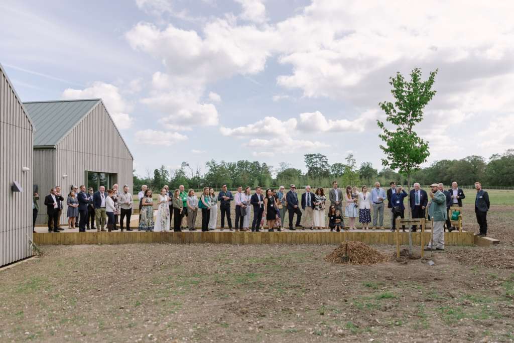 Celebrating the launch of the new United Kingdom Research Laboratory and Arboretum, which will focus on applied arboricultural research and collaboration