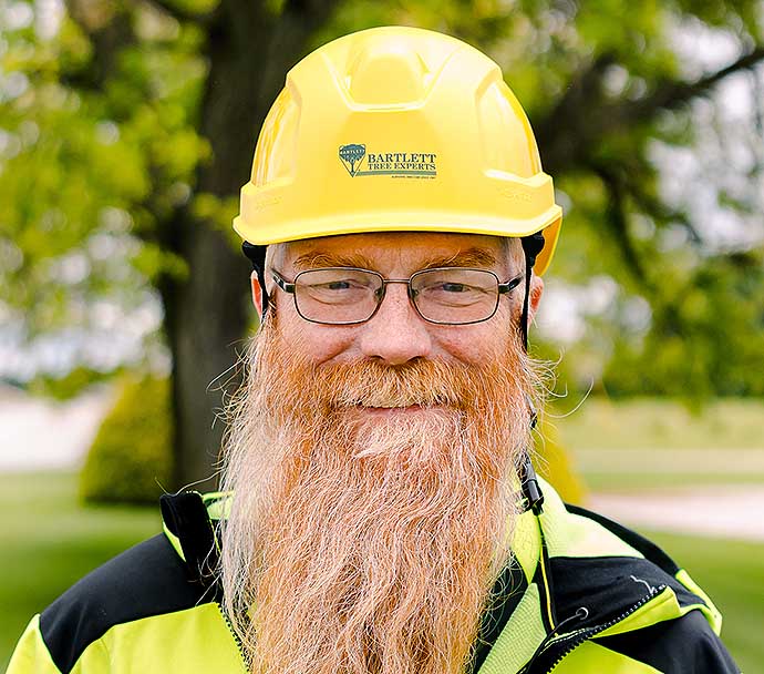 Brandon Whitaker, Local Office Safety Coordinator serving the York, PA office of Bartlett Tree Experts