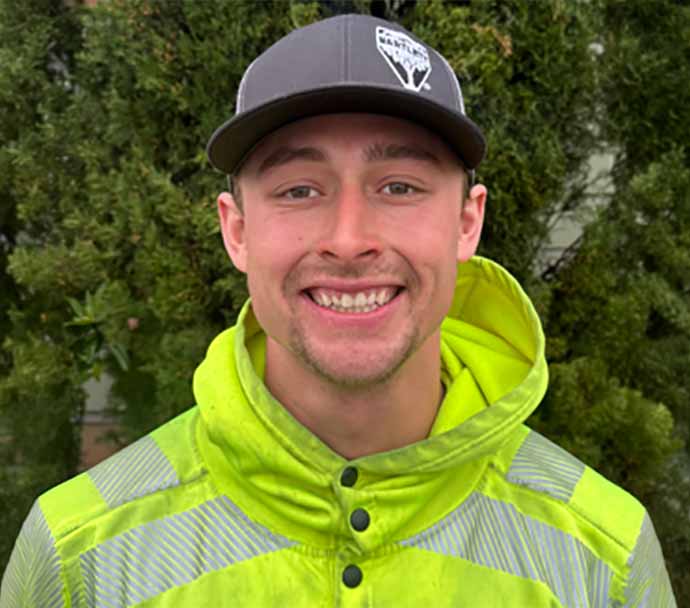 Lucas Violini, Local Office Safety Coordinator serving the Victoria, BC office of Bartlett Tree Experts